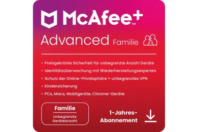 McAfee+ Advanced Family Security