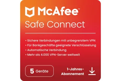 McAfee VPN Safe Connect
