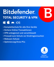 Bitdefender Total Security + Premium VPN Bitdefender Total Security + Premium VPN