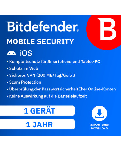 Bitdefender Mobile Security für Android & iOS