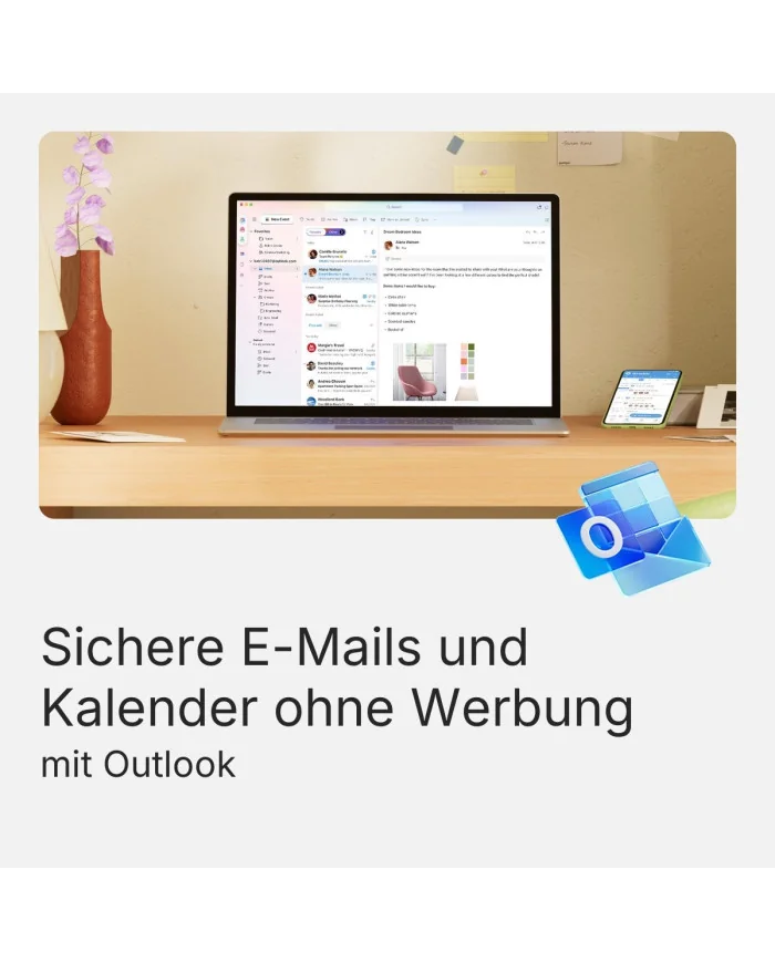 Microsoft 365 Family – Sichere E-Mails und Kalender ohne Werbung mit Outlook Microsoft 365 Family – Sichere E-Mails und Kalender ohne Werbung mit Outlook