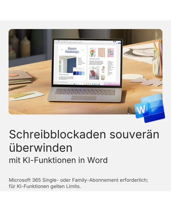 Microsoft 365 Family – Schreibblockaden überwinden mit KI-Funktionen in Word Microsoft 365 Family – Schreibblockaden überwinden mit KI-Funktionen in Word