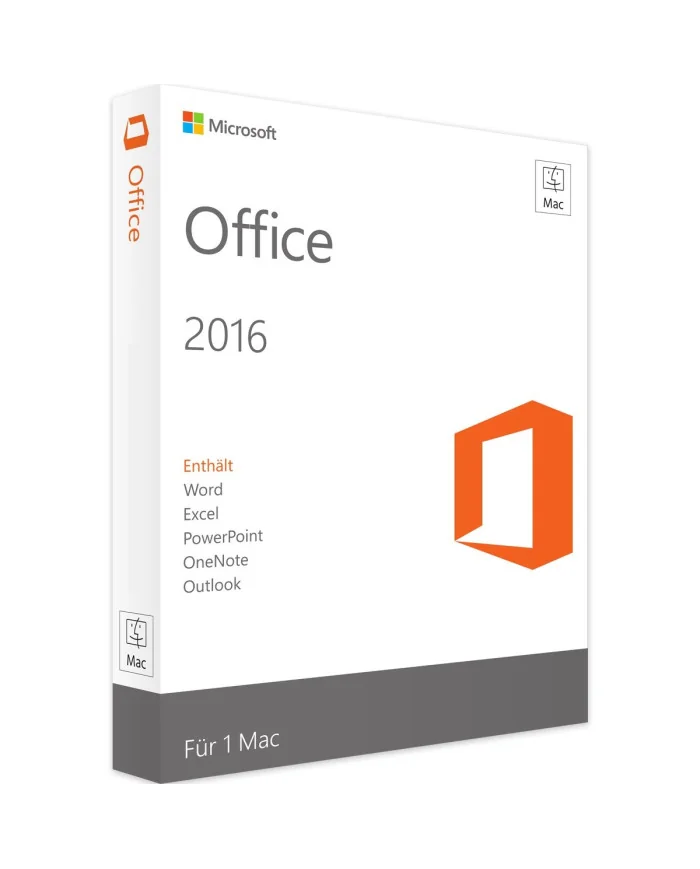 Microsoft Office 2016 Standard Mac