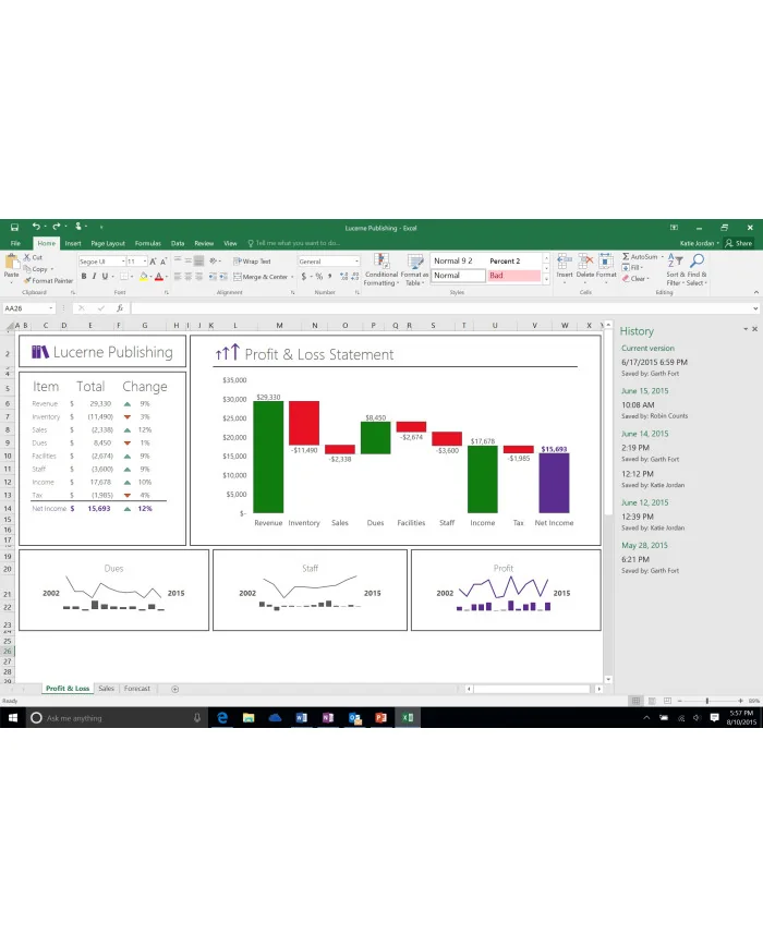 Microsoft Excel 2016
