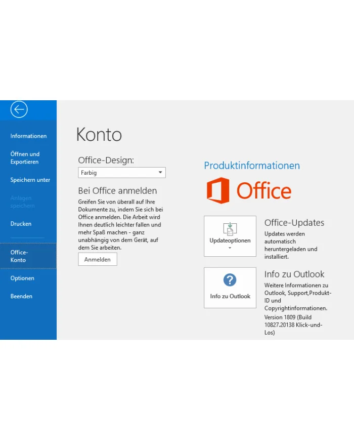 Microsoft Outlook 2019