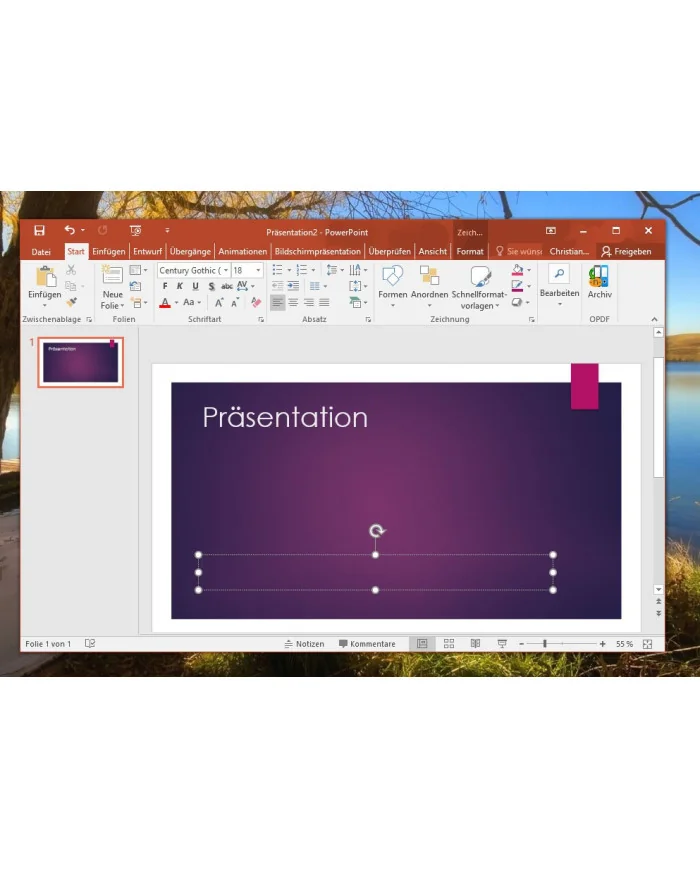 Microsoft PowerPoint 2016 MAC
