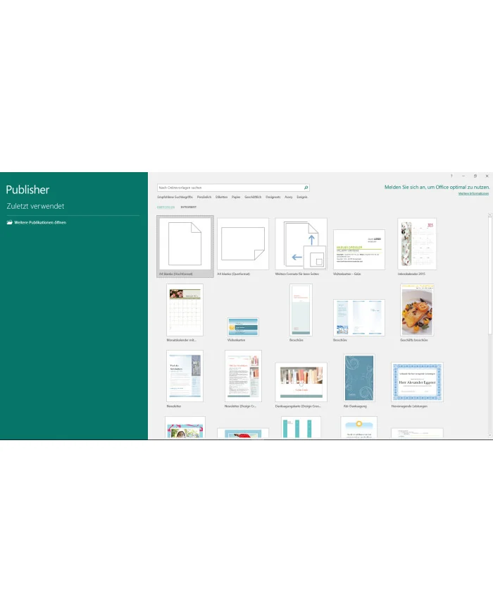 Microsoft Publisher 2019